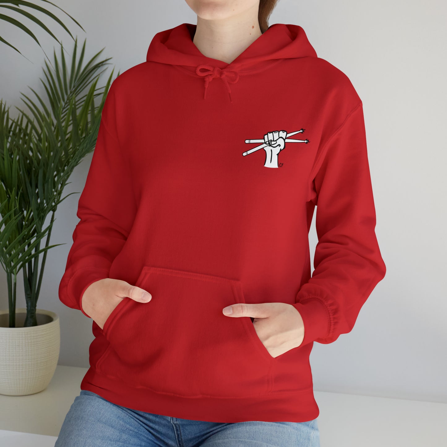 Crimson Fire Unisex Hoodie