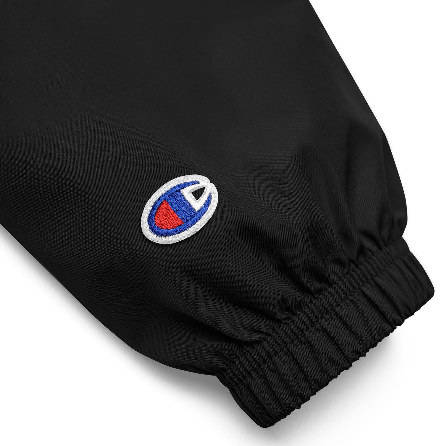Regiment of Red Embroidered Champion Rain/Wind Packable Jacket